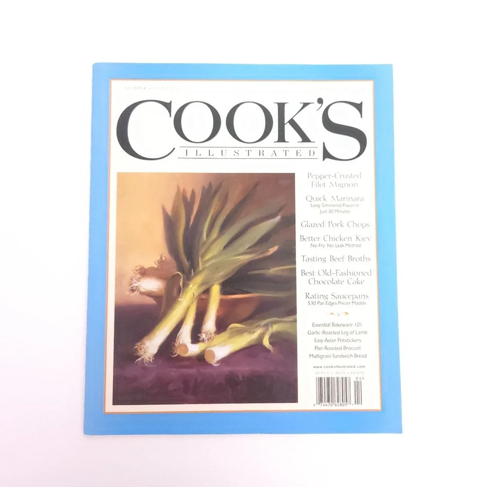 2006 Cook's Illustrated Cooking Magazine‎ Back Issues Lot of 6 Complete Year